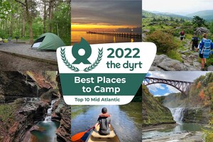 The Dyrt Announces the 2022 Best Places To Camp: Top 10 in the Mid-Atlantic