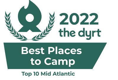 The Best Places to Camp in the Mid-Atlantic awarded by The Dyrt