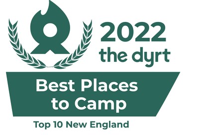 The Best Places to Camp in New England awarded by The Dyrt