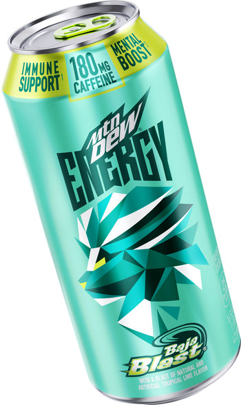 Mtn Dew Launches The Boldest Summer Of Baja Yet Bringing Four Mtn Dew Baja Flavors To Shelves And For The First Time Ever Mtn Dew Energy Baja Blast
