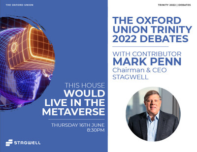 Stagwell Chairman and CEO Mark Penn to debate on the metaverse at The Oxford Union.
