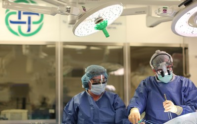 An open-heart surgery takes place at Texas Health Presbyterian Hospital Dallas.