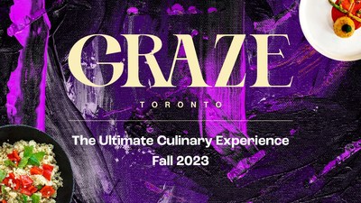 Corus' GRAZE TORONTO is coming Fall 2023 (CNW Group/Corus Entertainment Inc.)