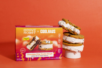 Brave Robot x Coolhaus Animal-Free Ice Cream Sandwiches
