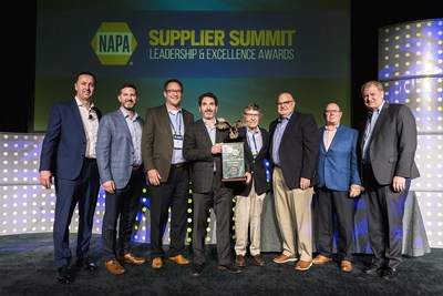 Standard Motors Products accepted the 2021 Spirit of NAPA® trophy, presented at the NAPA® Auto Parts’ Vendor Summit and Supplier Awards Banquet on May 25, 2022.