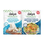 Les derniers produits innovants à base de plante de Daiya, inspirés des fromages méditerranéens, sont maintenant disponibles : des blocs de fromage fondant uniques et des blocs de feta savoureux et conçus pour s'émietter en bouche