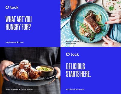 Tock's new campaign will be seen throughout the year in advertising channels including digital, partnerships, out-of-home, print campaigns and more.