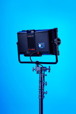 Cineo Lighting's New Quantum Studio Premieres At Cine Gear 2022.  This Powerful And Portable Light Is Designed For On-Stage, Location, And Broadcast Studio Use.