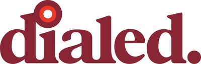 dialed.® logo