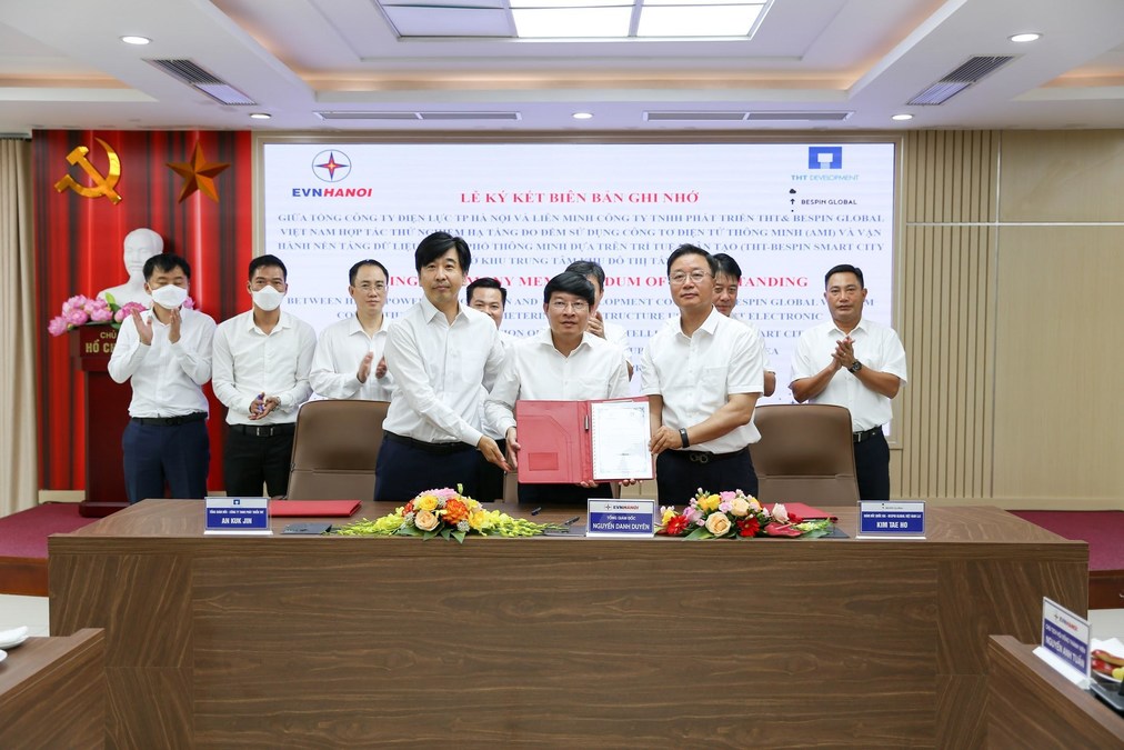 Bespin Global Vietnam - Daewoo E&C THT Development, signed MOU for AMI Pilot Project in the Star Lake New Town with EVNHANOI - Vimarsana News