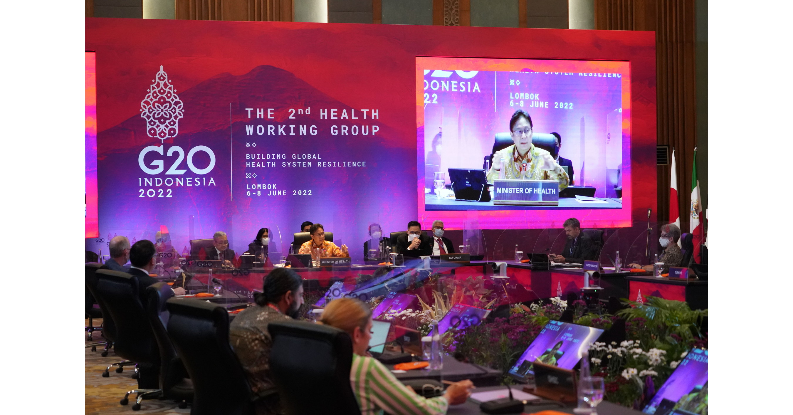 A s&eacute;rie de reuni&otilde;es do G20 HWG da Indon&eacute;sia incentiva l&iacute;deres mundiais a serem preparados para futuras pandemias