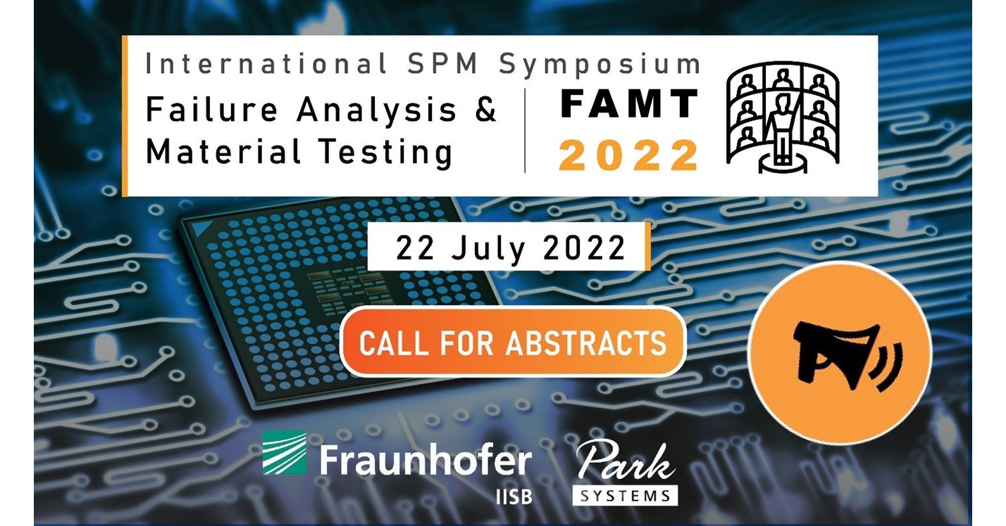 Fraunhofer IISB and Park Systems Last Call for Abstracts for the 2nd