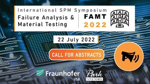 Fraunhofer IISB and Park Systems Last Call for Abstracts for the 2nd International SPM Symposium on Failure Analysis and Material Testing