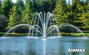 New 2, 3 &amp; 5HP LakeSeries Fountain Reshapes Pond &amp; Lake Industry