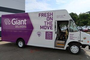 Giant Food Hits the Road in New Electric Vehicles for Customer Deliveries