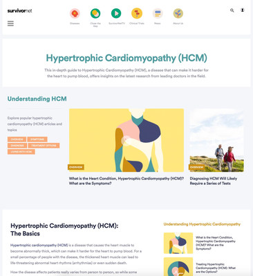 Hypertrophic Cardiomyopathy (HCM) (PRNewsfoto/SurvivorNet)