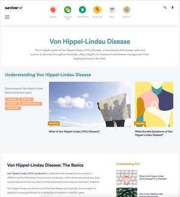 Von Hippel Lindau Disease (PRNewsfoto/SurvivorNet)