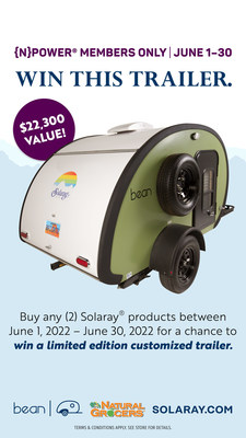 Natural Grocers® and Solaray® offer customers a chance to win this trailer throughout the month of June.