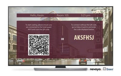 Enseo’s NevayaCast, a Google approved solution for the use of Chromecast in hospitality and senior living