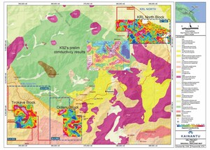 KAINANTU RESOURCES ANNOUNCES AIRBORNE GEOPHYSICS RESULTS: CONFIRMS PROSPECTIVITY AT KEY PROJECTS