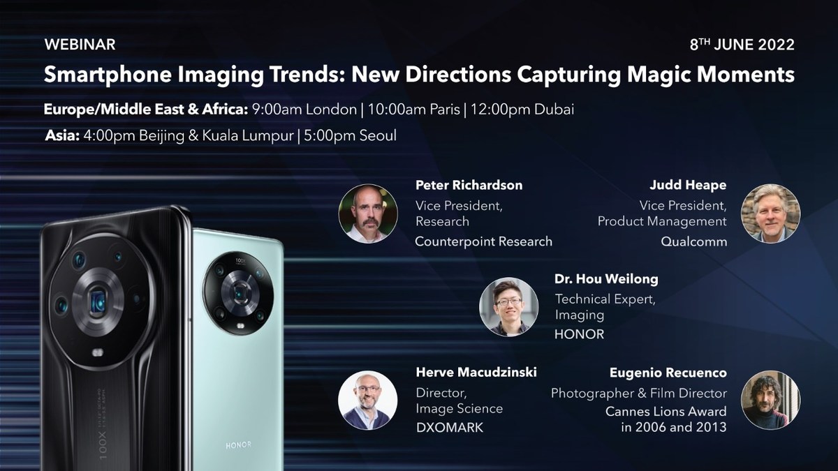 HONOR Discusses Future of Mobile Imaging at Counterpoint Research Webinar - Vimarsana News