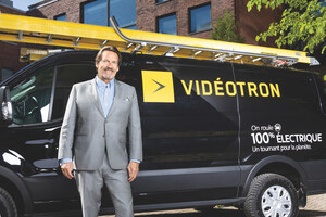 Objective 100% electric - Videotron's first Ford E-Transit electric vans enter service