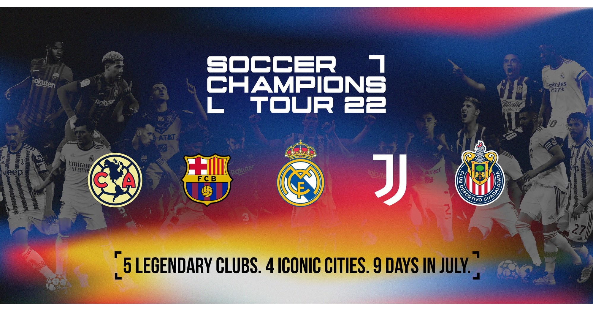 Real Madrid set to play Barcelona in Las Vegas as part of the inaugural 'Soccer Champions Tour' this summer