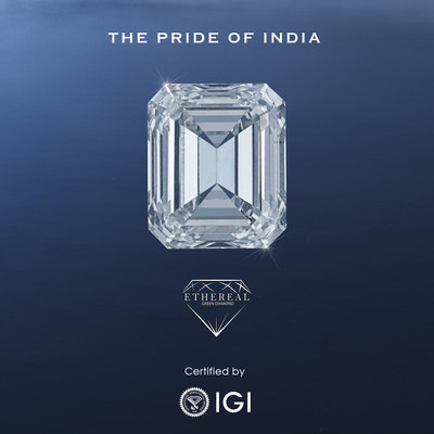 The 30.18 carat ‘Pride of India’ will be on display at JCK Las Vegas