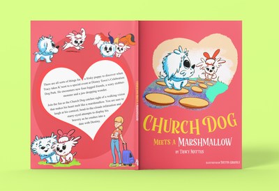 2022 International Book Awards Finalist "Church Dog Meets a Marshmallow"