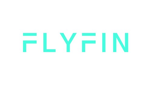 FlyFin logo _ Man + Machine tax engine
