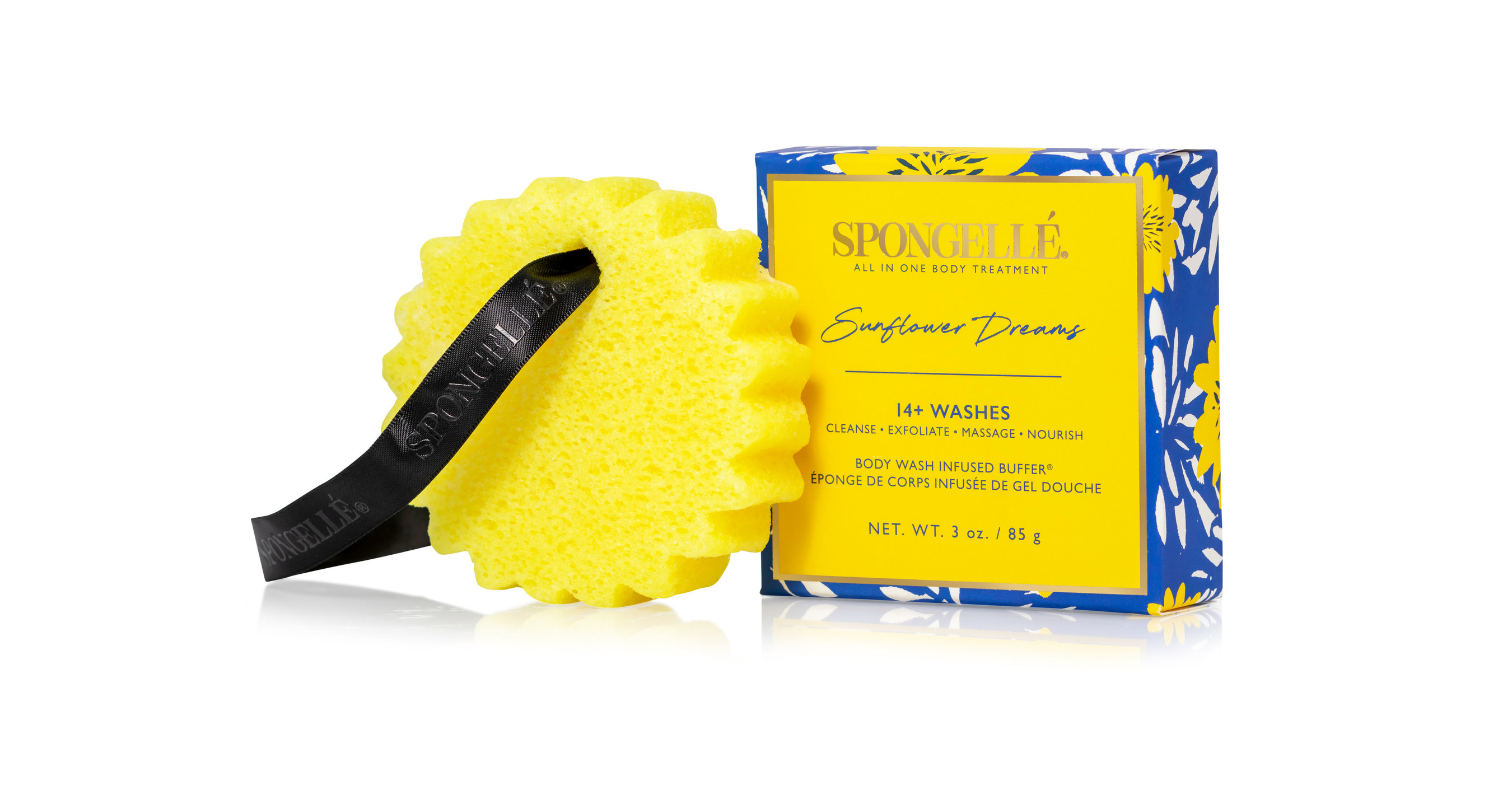 Spongellé Helps the Children of Ukraine with the Launch of Sunflower Dreams Body Buffer