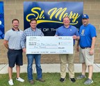 CALVERT CITY'S CC METALS &amp; ALLOYS PRESENTS SIGNIFICANT DONATION TO ST. MARY SCHOOL SYSTEM'S BASEBALL PROGRAM