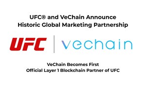 L'UFC® et VeChain annoncent un partenariat marketing mondial historique