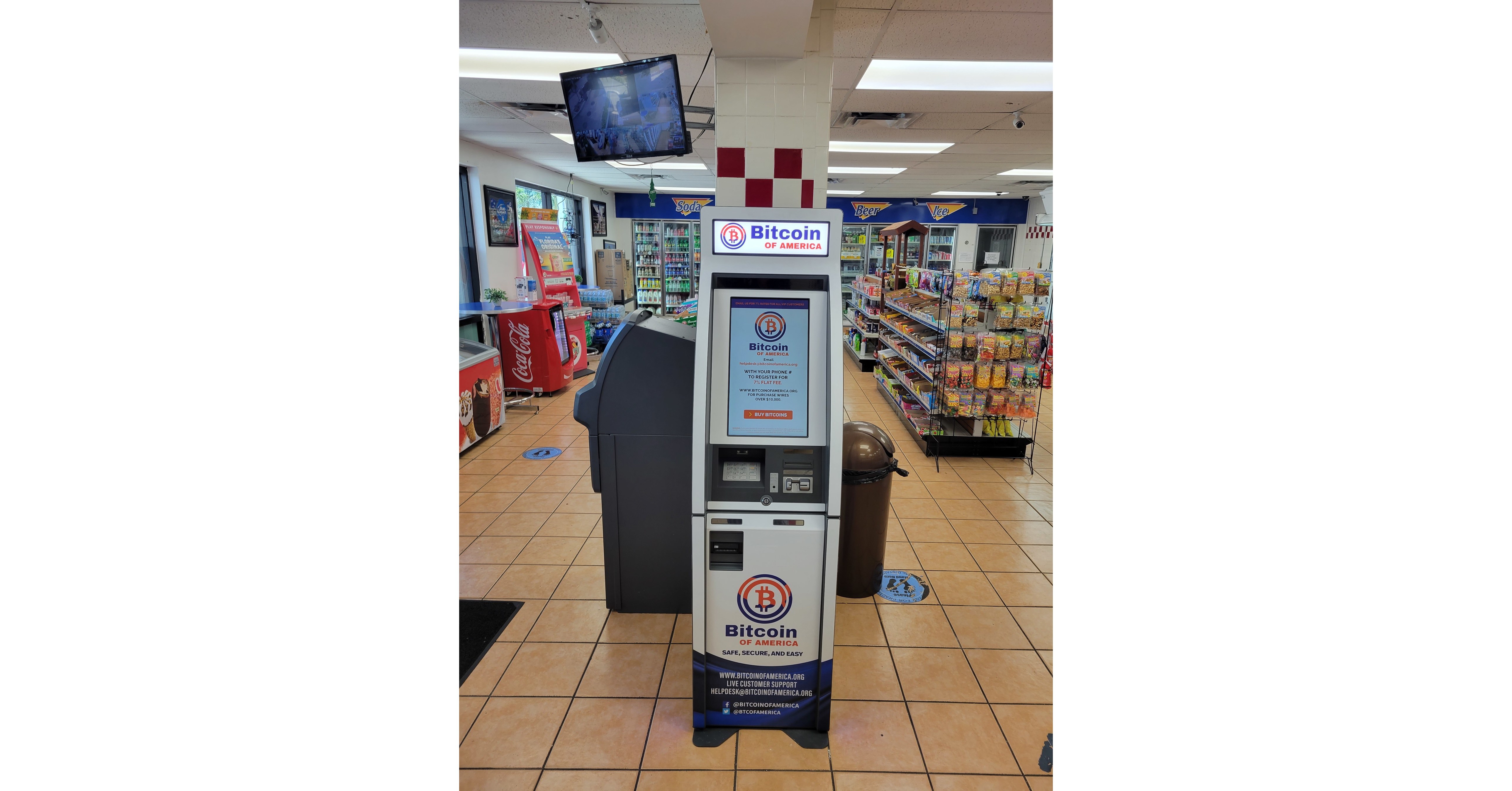 bitcoin of america machine