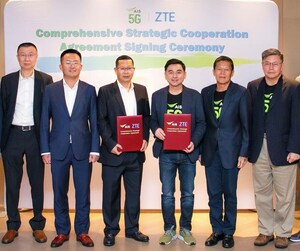 AIS teams up with ZTE to build the first high-level 5G network in Thailand