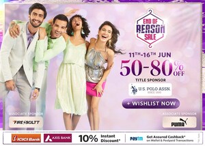 Myntra End of Reason Sale is here; 5 million shoppers set to order from 14 lakh styles