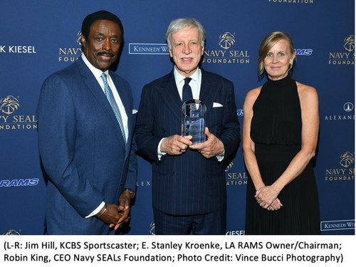 The Navy SEAL Foundation Honors Los Angeles Rams Owner/Chairman E. Stanley Kroenke Raising Over $3,000,000 at the 2022 Los Angeles Evening of Tribute