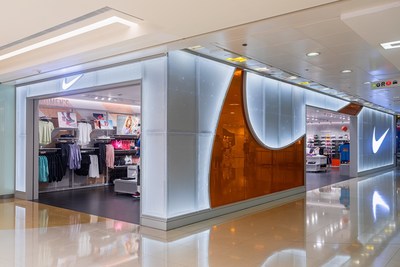 Nike store at East Point City shopping mall in the Hang Hau district of Hong Kong