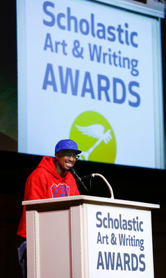 Television host, rapper, actor, and comedian Nick Cannon addresses students and their families and educators at the 2022 Scholastic Art & Writing Awards National Ceremony held at Carnegie Hall, New York, N.Y., Thursday, June 9, 2022. The Scholastic Art & Writing Awards were founded in 1923 and, for nearly a century, have inspired bold ideas in creative teens throughout the country. (Photo by Stuart Ramson /AP Images for Alliance for Young Artists & Writers)