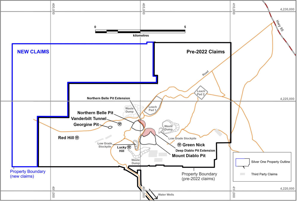 SILVER ONE IDENTIFIES NEW PORPHYRY-RELATED COPPER-SILVER-GOLD TARGETS, EXPANDS LAND HOLDINGS AND CONTINUES METALLURGICAL DRILLING ON SILVER MINERALIZATION AT ITS CANDELARIA PROJECT, NEVADA - Vimarsana News