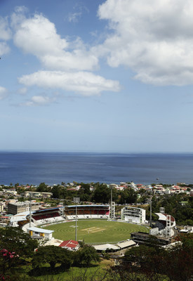 ROSEAU, DOMINICA - JUNE 04:A general view of play during day two of the First Test match between Australia and the West Indies at Windsor Park on June 4, 2015 in Roseau, Dominica.(Photo by Ryan Pierse/Getty Images)