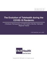 Persistent Demand for Mental Healthcare via Telehealth during COVID-19 Pandemic, according to New FAIR Health Study