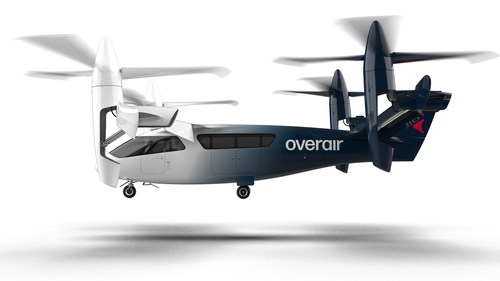 Overair获韩华集团1.45亿美元融资，开发全电动垂直起降飞机