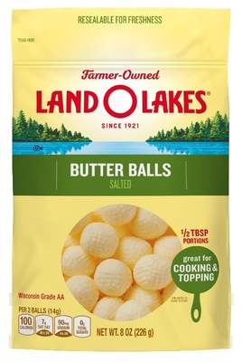 Land O Lakes Butter Balls available now at stores across the Midwest.