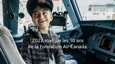 La Fondation Air Canada célèbre son 10e anniversaire. (Groupe CNW/Air Canada)