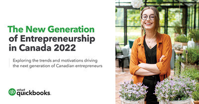 The New Generation of Entrepreneurship in Canada 2022 (CNW Group/Intuit QuickBooks)
