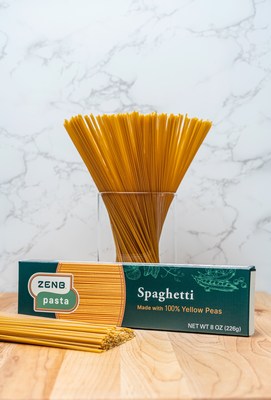 ZENB Spaghetti is the first spaghetti made from 100% yellow peas