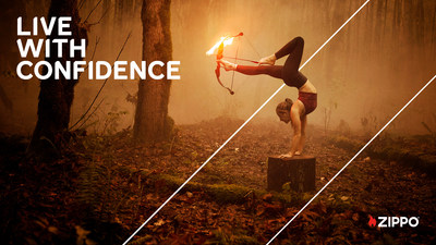 An archer shooting flaming arrows with her feet is one of nine vignettes that are showcased across the new platform’s film and photography.