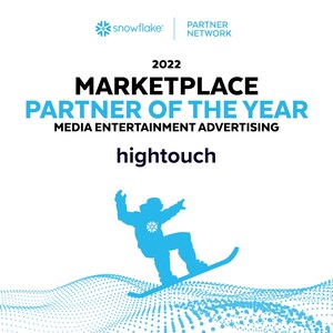 Hightouch Named Snowflake Marketplace Partner of the Year for Media, Entertainment &amp; Advertising