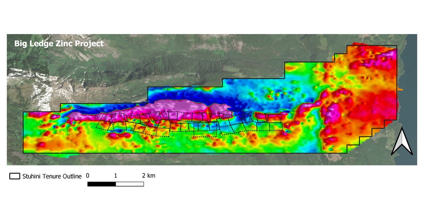 Stuhini Completes Airborne Geophysical Survey Over Big Ledge Zinc Property